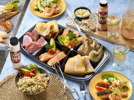 Fish Barbecue arrangement 