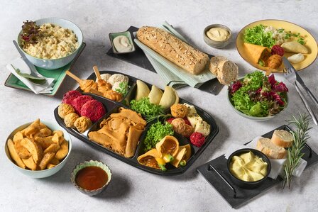 Vegetarisch Gourmetarrangement 