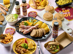 Kinder Barbecue arrangement 